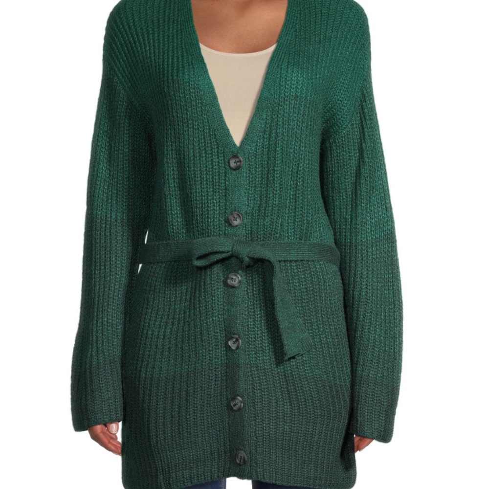 SALE!! NWT BCBGeneration Belted ribbed Ombré Cardigan S